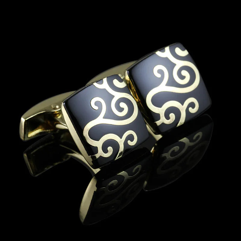 French Shirt Cufflink for Mens Brand Designer Cuffs Button Male Silver High Quality Luxury Wedding Jewelry Father's Day