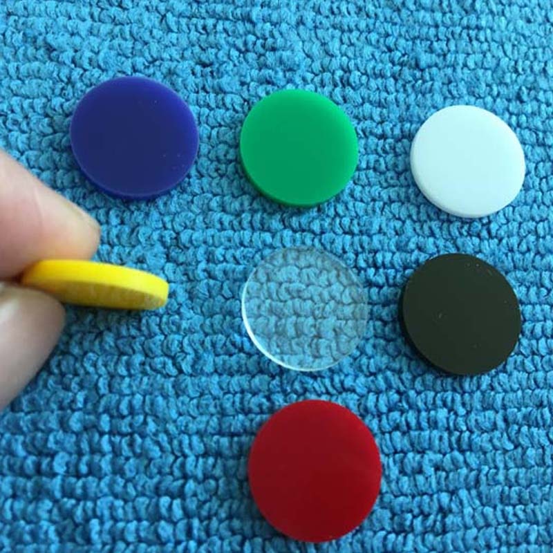 3pcs Colorful Acrylic Pool Cue Tip Cushion 14mm Billiard Pool Cue Stick Ferrule Gasket American Black 8 Tip Shim