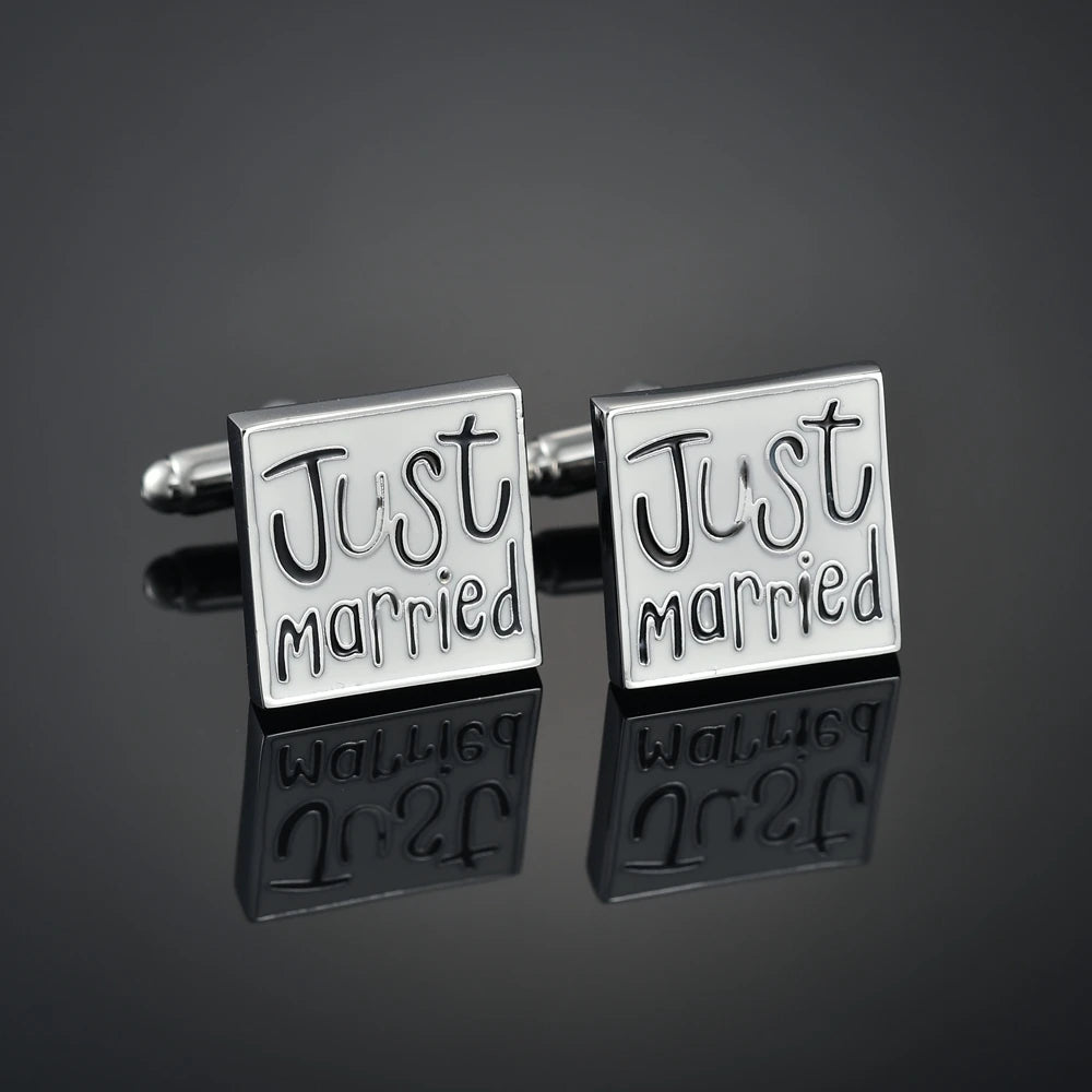 French Shirt Cufflink for Mens Brand Designer Cuffs Button Male Silver High Quality Luxury Wedding Jewelry Father's Day