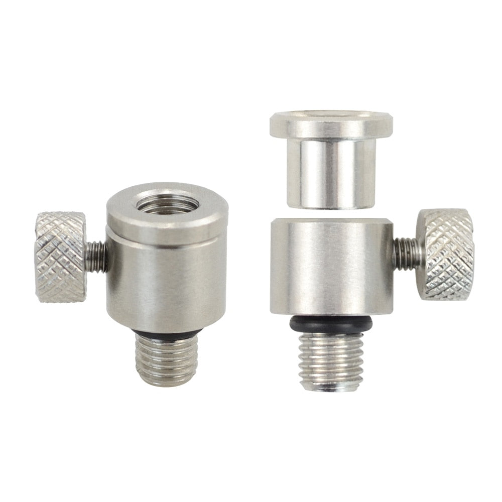 Carp Fishing Quick Change Connector for Rod Pod Bank Sticks Buzzer Bars Stainless Steel AQ204