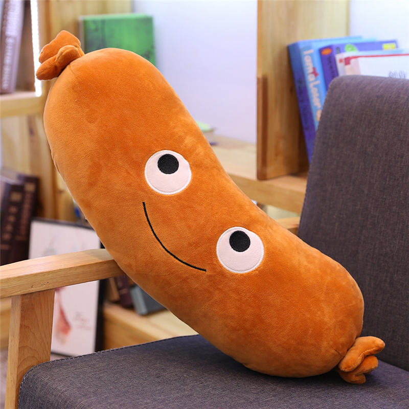 Cute Cartoon Plush Hamburger Ice Cream French Fries Toy Stuffed Food Popcorn Cake Pizza Pillow Cushion Kids Toys Birthday
