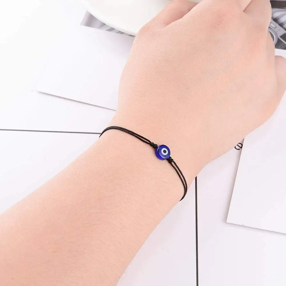 Evil Eye Bracelet, Nazar Hand Strap, Lucky Bracelet, Turkish Evil Eye, Demon Eye Protection, Charm Bracelet, Friendship Bracelet