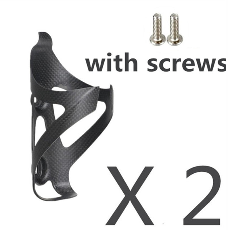 KOCEVLO Full Carbon Fiber Bicycle Ultralig Water Bottle Cage MTB Road Bike Bottle Holder Ultra Light Cycle Equipment Matte/Light