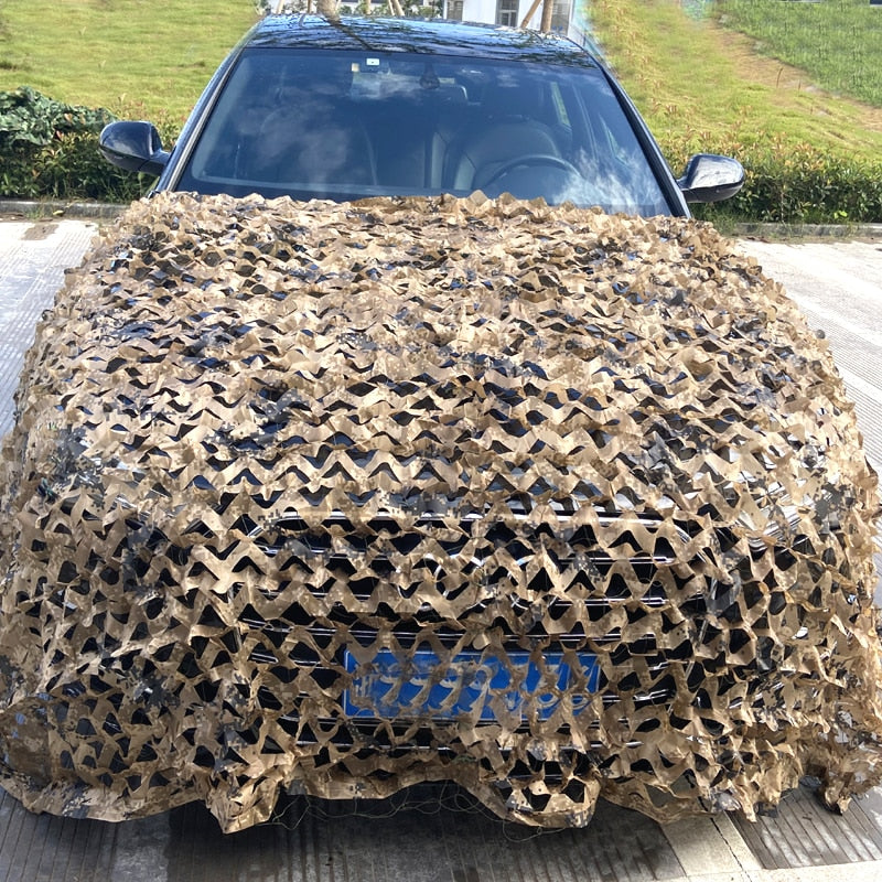 1.5x6m 2x3m Hunting Military Camouflage Nets Woodland Army Training Camo Netting Car Covers Tent Shade Camping Sun Shelter