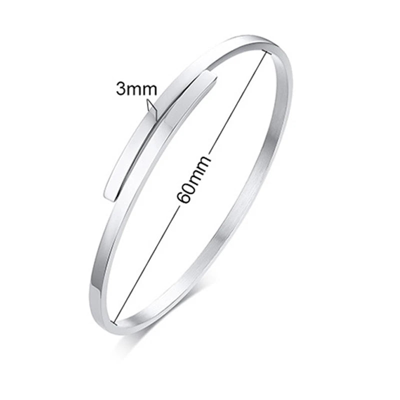Trendy Round Circular Open Knot Cuff Bangle Bracelets for Women Elegant GoldColor Jewelry Noeud Armband Pulseiras