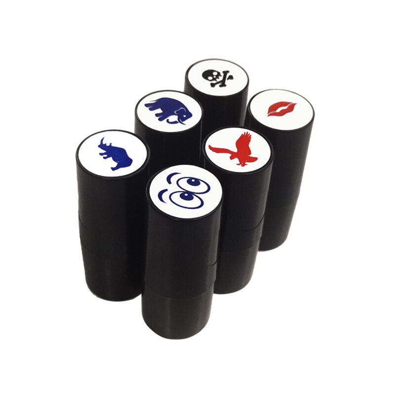1 Pcs Golf Ball Stamps Colorfast Quick-Dry Long Lasting Stamper Balls Marker Impression Seal Golf Accessories