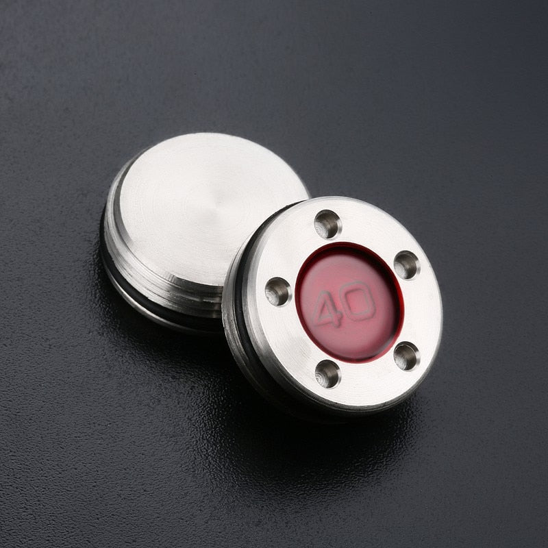 New Custom Red Sliver Number Weights for Scotty Putters a Pair of X 10g 15g 20g 25g 30g 35g 40g