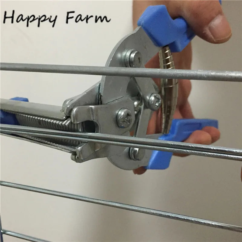Poultry Cage Clamp Installation M Nail Fastening Clamp Chicken Rabbit Mink Fox Bird Dog Cage Clamp Installation