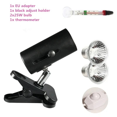 25W UVA&uvb Lamp UV Lamp for Turtles Fill Light Calcium Supply Uvb-Lamp Uvb 3.0 Lamps for Reptiles ONE SET