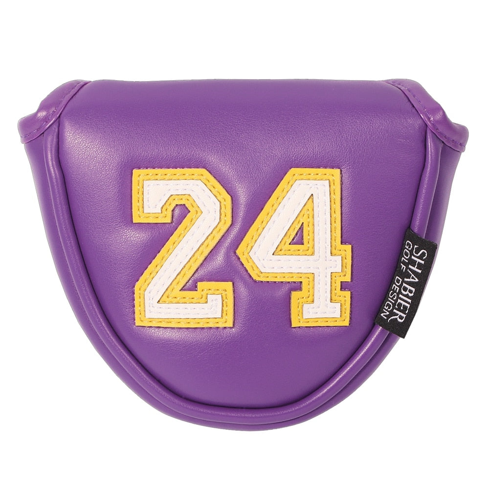 Magnetic Closure Customized Golf Mallet Putter Covers Headcover Synthetic Leather Multi Style Color