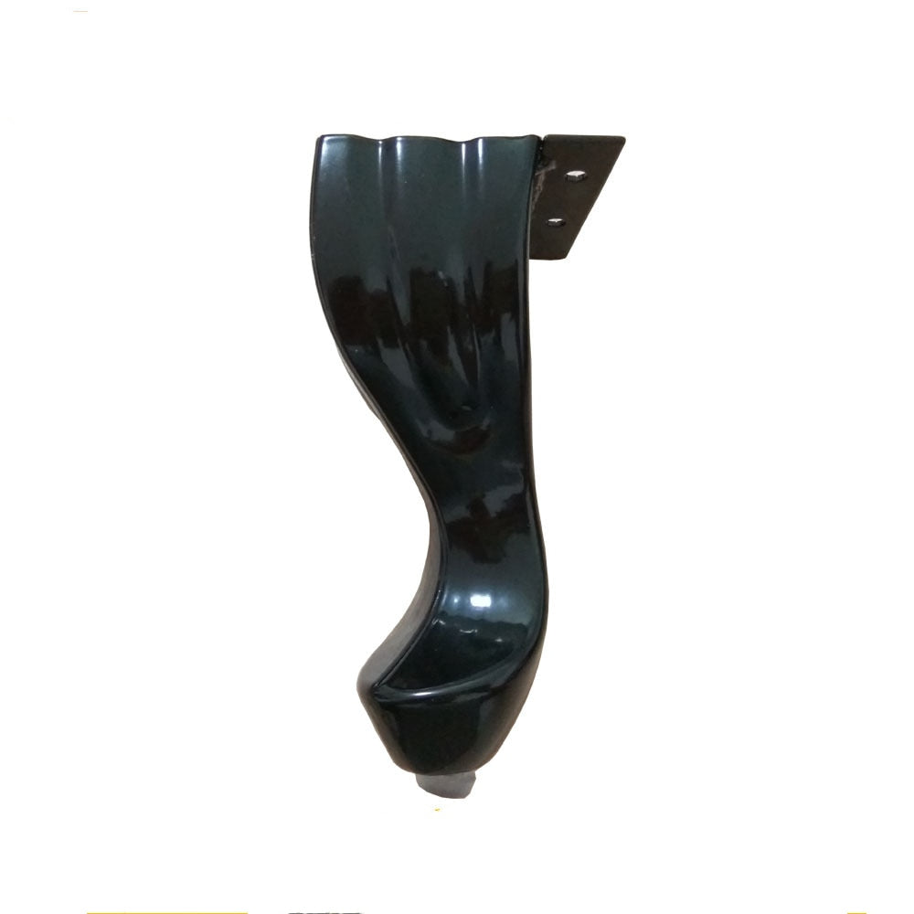 4pcs Furniture Feet Bronze Plated Metal Sofa Legs Snake-Shaped Cabinets Feet Bed TV Cabinet Legs 14cm Height