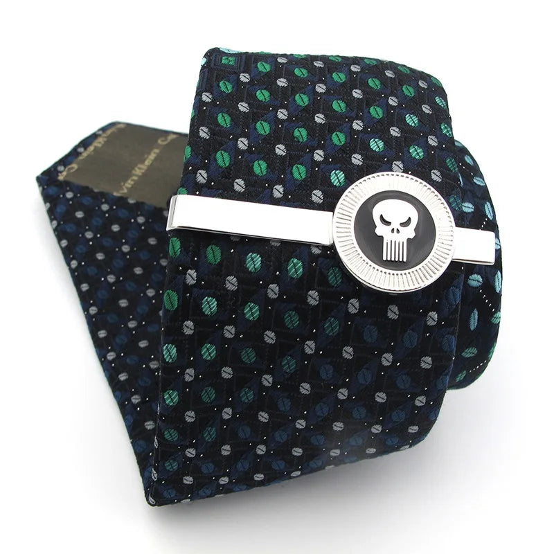 Men's Tie Clips 29 Designs Option Novel Superheroes Style Anchor Design Tie Pins