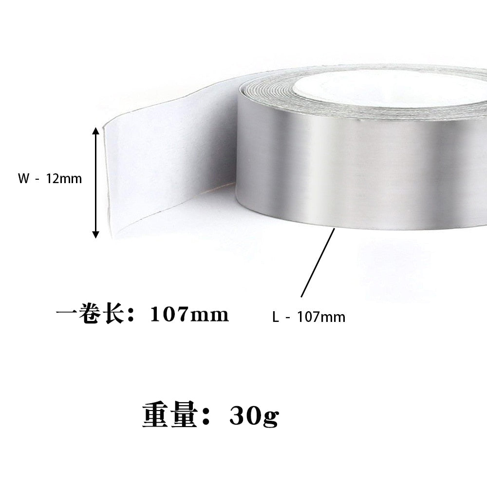 1 Set Weighted Lead Tape Add Swing Weight for Golf Clubs Tennis Racket Iron Putter 3g/Piece