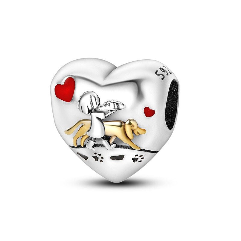 Christmas Plata De Ley 925 New in Red Socks Santa Charm Christmas Tree Beads for Pandora 925 Bracelet Necklace Christmas Jewelry