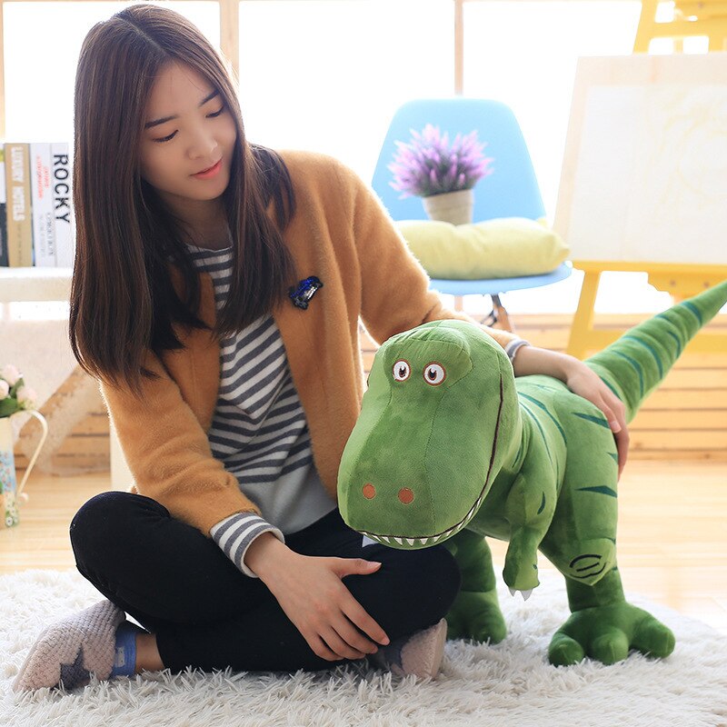 1pc 40-100cm New Dinosaur Plush Toys Cartoon Tyrannosaurus Cute Stuffed Toy Dolls for Kids Children Boys Birthday