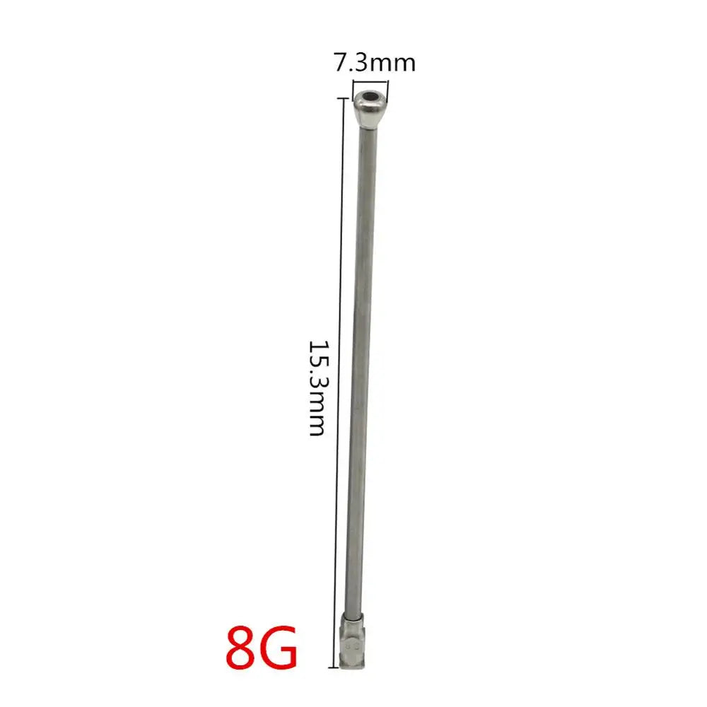 Manual Birds Feeding Syringe Parrots Pigeons Rodents Mice Feeding Rearing Syringe Gavage Straight Medication Tube 1Pcs