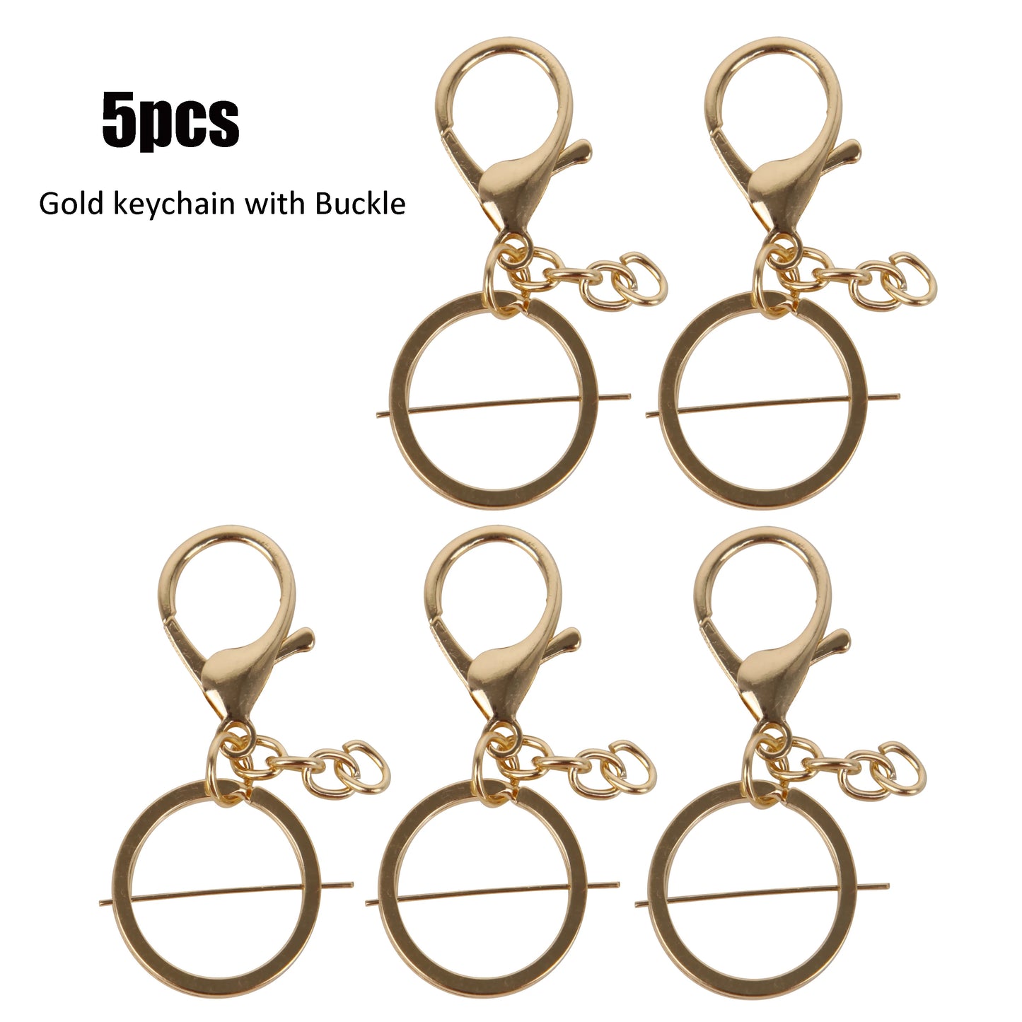 Silver Plated Metal Blank Keyring Keychain Split Ring Keyfob Key Holder Rings Women Men DIY Key Chains Key Ring Accessories