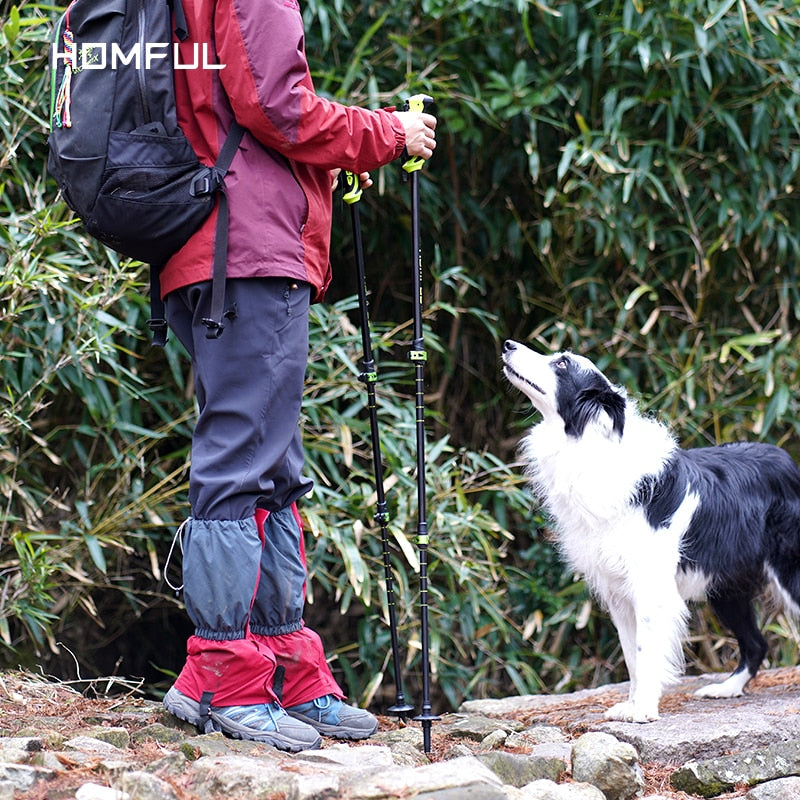 Homful/Hitorhike for Nordic Walking Sticks Camping Hiking Ultralight Adjustable Telescopic Alpenstock Trekking Poles Climbing