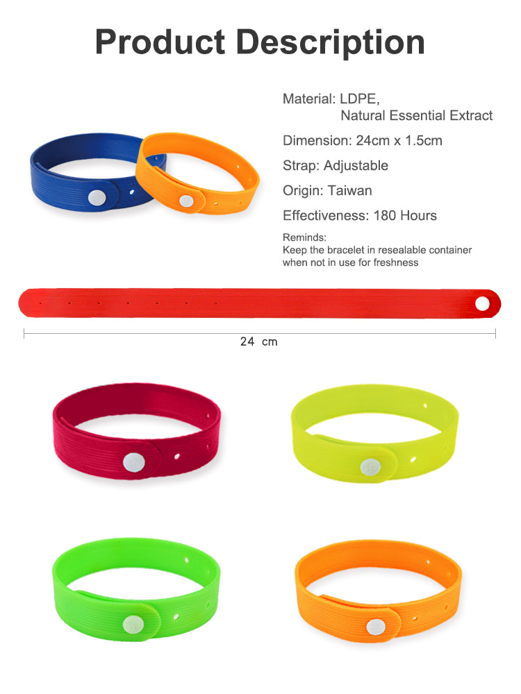 MosRepel Anti Mosquito Bracelet 3pcs X 6