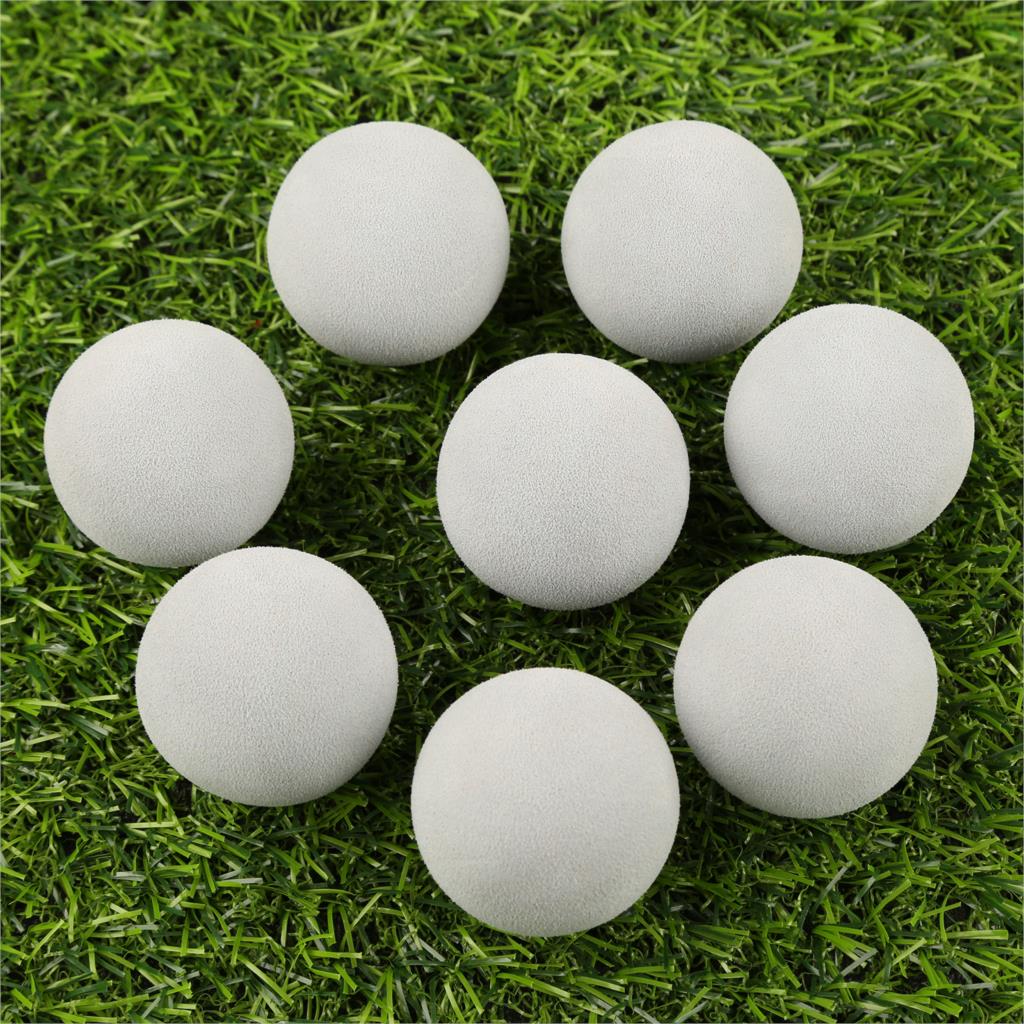 10Pcs/Lot EVA Foam Golf Balls Soft Sponge Balls for Outdoor Golf Swing Practice Balls for Golf/Tennis Training Solid 7 Colors