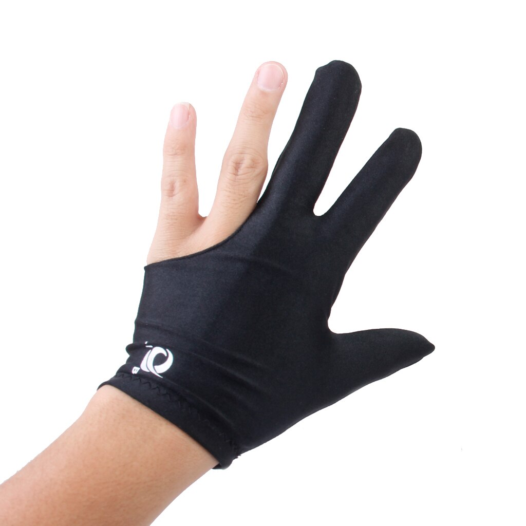 15 Pieces Professional Black Snooker Pool Billiards Cue 3 Three Finger Glove Left Right Hand Billiard Accessories