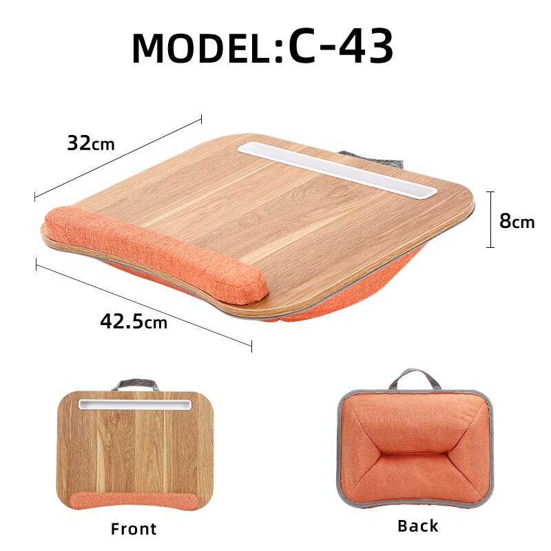 MUMUCC Lap Desk Multifunctional Pillow Soft Base Laptop Desk Office Furniture Sofa Stand Lazy Bed Desk Gaming Desk Laptop Stand