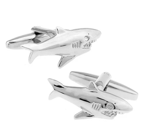 Cufflinks Retail Novelty Sail Design Blue White Color Sport Series Cufflinks for Men Cuff Links