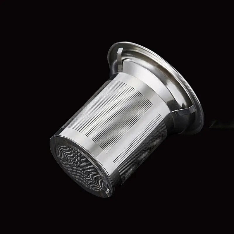 Heat Resistant Glass Teapot With Stainless Steel Tea Infuser Filter Flower Tea K