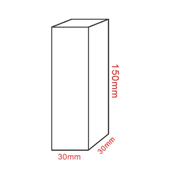 Clear Acrylic Square Sheet Stamping Block Cosmetics Display Stand Pad Photography Props Ornaments Rings Necklace Jewelry Holder
