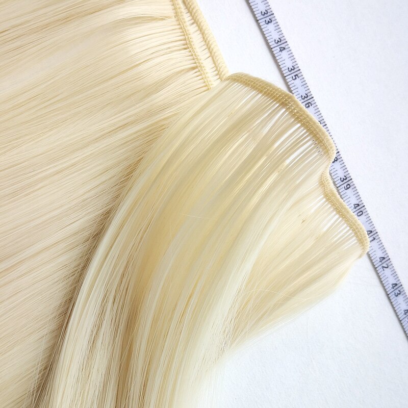 Msiredoll Bjd Wig 15*100CM or 20*100CM or 25*100CM Doll Hair for 1/3 1/4 1/6 Straight Hair Doll Hair Bjd Wig Diy