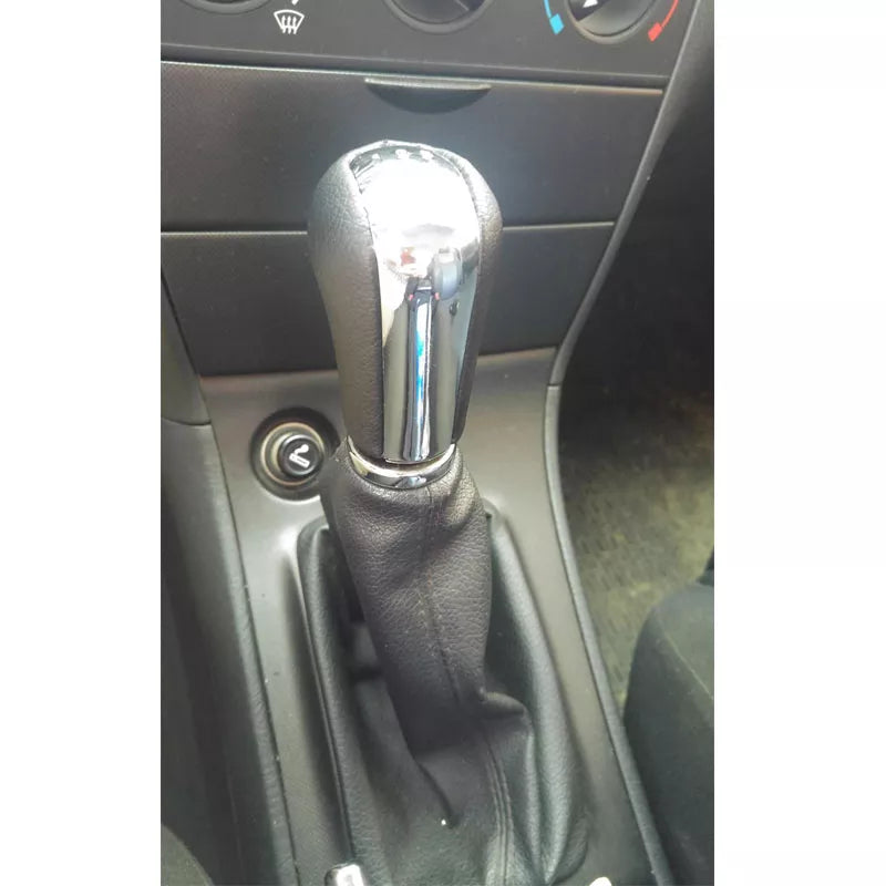5 Speed/ 6 Gear Car Shift Gear Knob + Leather Boot Gaitor Cover for Toyota Corolla 1998- 2003 2004 2005 2006 2007 2008 2009