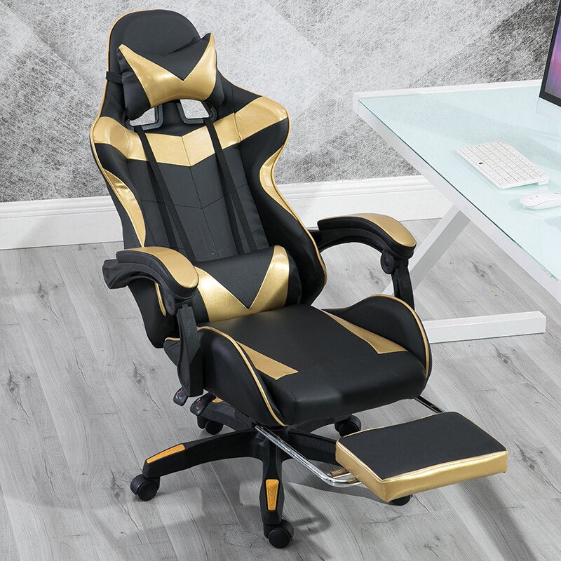 High Quality Gaming Chair Boss Chairs Ergonomic Computer Game Chairs for Internet Household Adjustable Reclining Lounge Chair