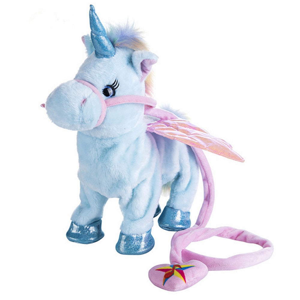 2020 1pc Electric Walking Unicorn Plush Toy