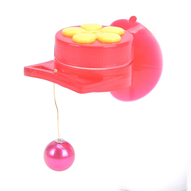 New Plastics Bird Water Feeder Bottle Hanging Hummingbird Feeder Garden Outdoor Plastic Flower Iron Hook Pet Bird Supplies 2021