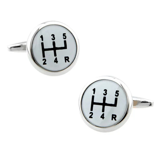 28 Styles Option New Arrival Men's Fashion Cufflinks Red Color Novelty Fire Engine Design Cuff Links retail