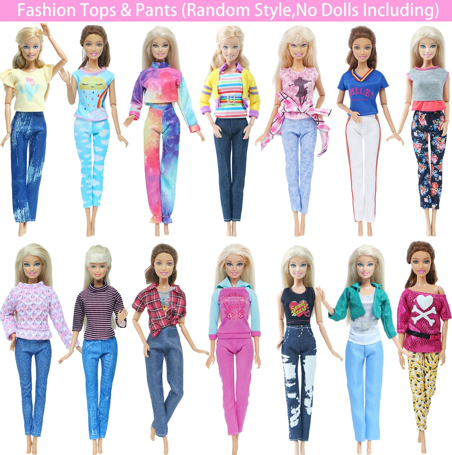 Random Mix Style Doll Accessories High Heels Shoes Swimsuit Wedding Party Gown Mini Dress Clothes for Barbie Doll Baby Toys