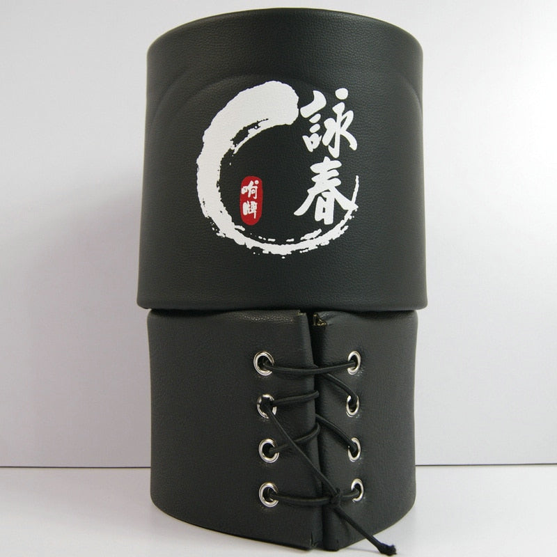 Kung Fu Wing Chun as Wooden Dummy Special Thick Pad Wing Chun Kung Fu Wooden Dummy Head Protect