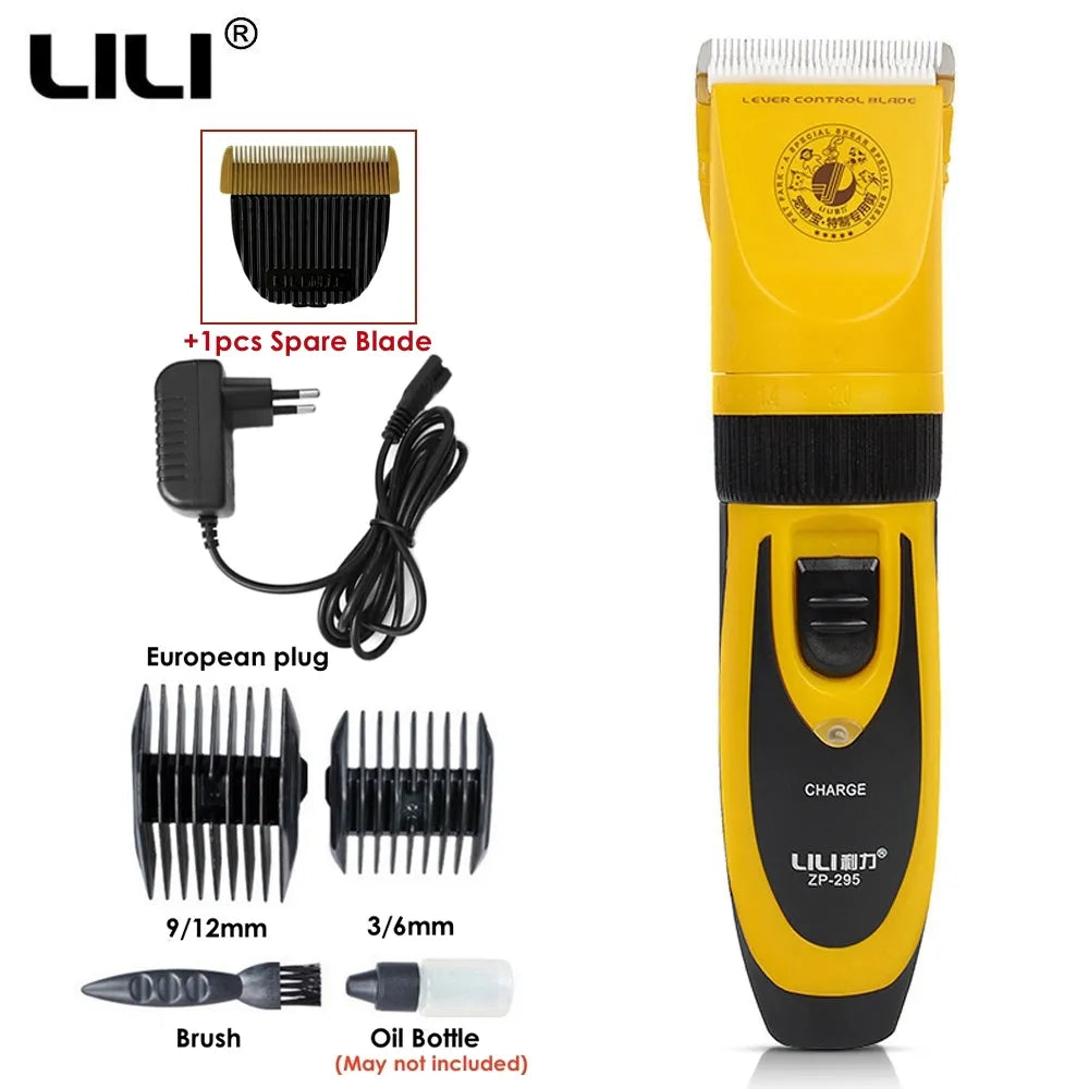 Lili ZP295 35W Electric Scissors Professional Pet Hair Trimmer Animals Grooming Clippers Dog Hair Trimmer Cutters 110-240v AC