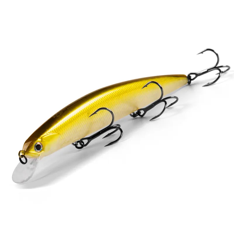 BEARKING for Artificial Fishing Lures Minnow Quality Wobblers Baits 13cm 21g Suspending Hot Model Crankbaits Popper