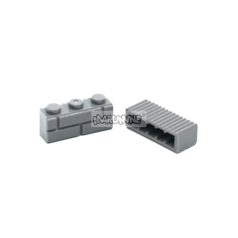 MARUMINE 150PCS 1x3 Wall Bricks Cube Idea Part House Build Block Parts 3622 Compatible Accessories DIY Assembly MOC Street View