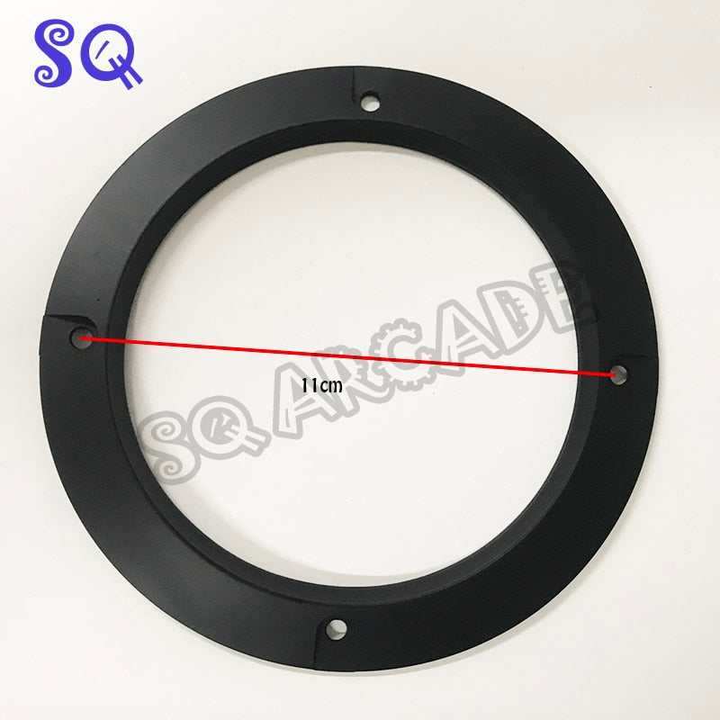 2pcs/Lot 4 Inch Silver Dynamic loudSpeaker Protective Grille Circle and Protective Black Iron Mesh DIY Decorative Arcade Cabinet
