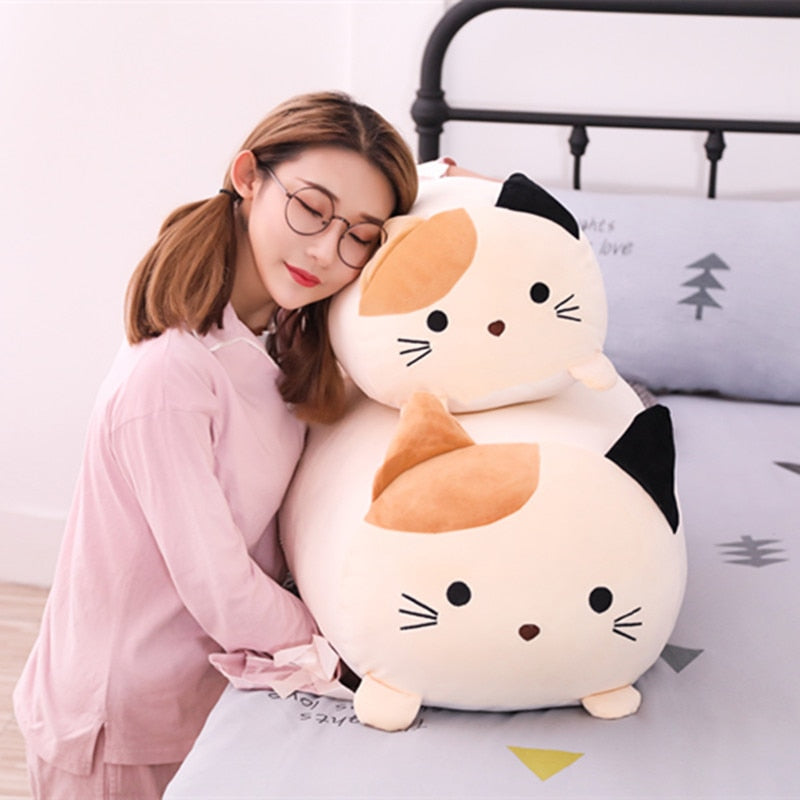 Soft Animal Cartoon Pillow Cushion Cute Fat Dog Cat Totoro Penguin Pig Plush Toy Stuffed Lovely Kids Birthday
