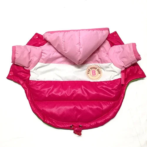 Autumn Winter Pet Clothes for Dogs Waterproof Hooded Dog Coat Jacket Warm Puppy Pet Clothing Chihuahua French Bulldog Clothes
