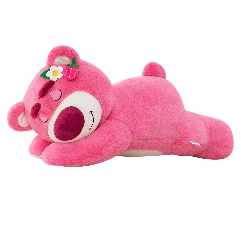 21cm Disney Toy Story Lotso Strawberry Bear Plush Toys With Strawberry Smell Stuffed Super Soft Kids Doll for Children