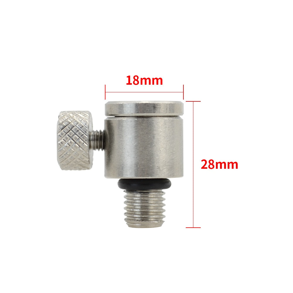 Carp Fishing Quick Change Connector for Rod Pod Bank Sticks Buzzer Bars Stainless Steel AQ204