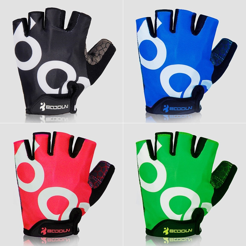 Men Women Gym Weightlifting Gloves Body Building Half Finger Workout Fitness Gloves Shockproof An-Slip Sports Training Gloves