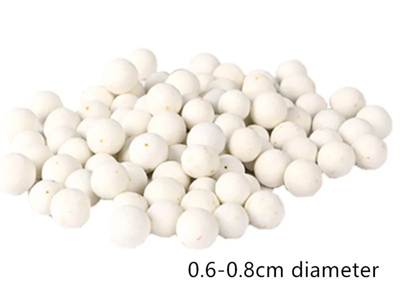 Aquarium Filter Media Activated Carbon Ceramic Rings Fish Tank Bio Balls Clean Water Filter Material Aquarium Accessories