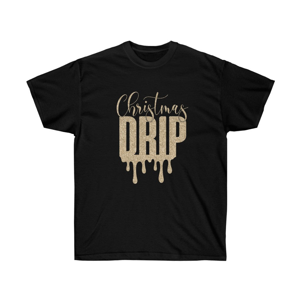 Golden Dripping Christmas Drip