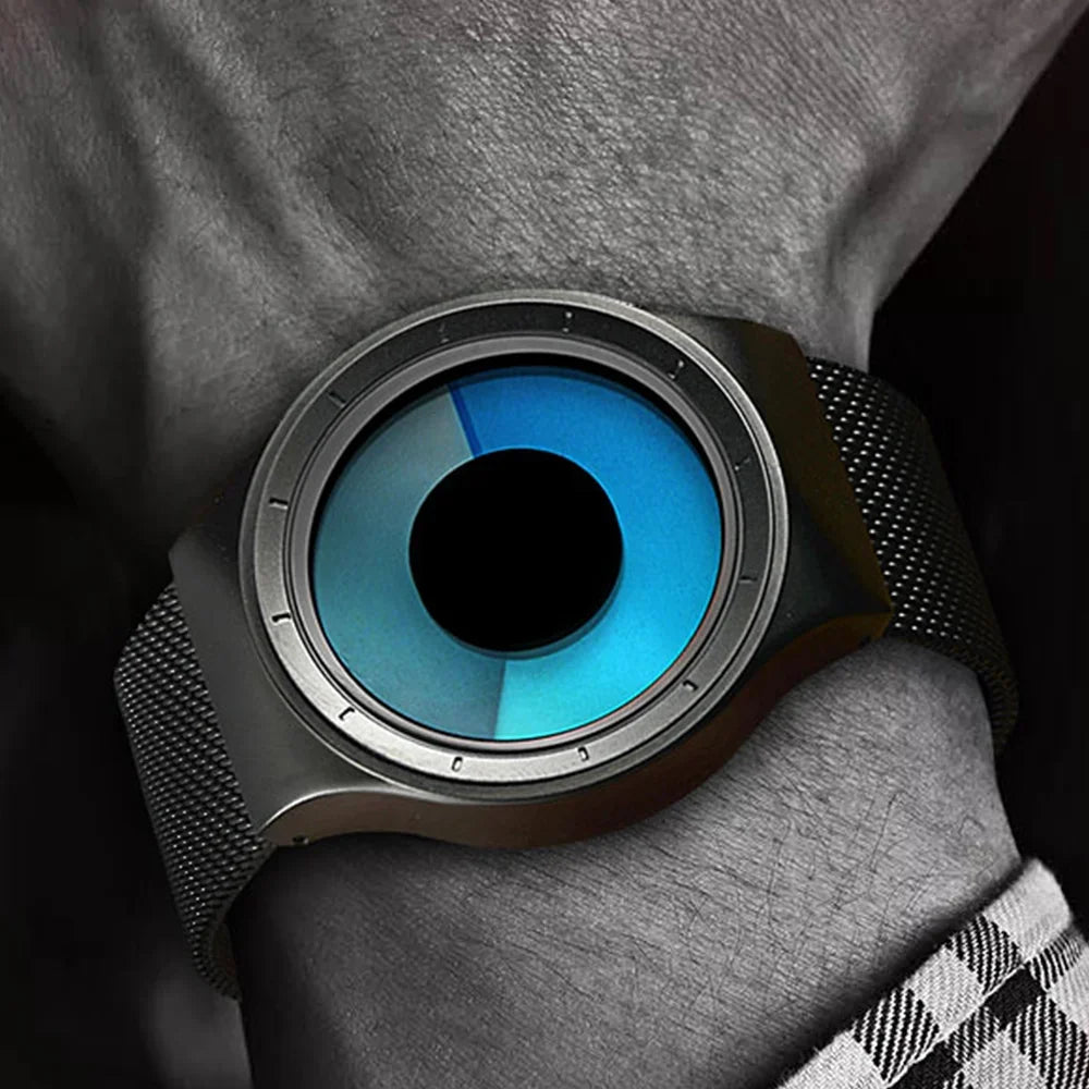 Creative Quartz Watches Men Top FASHION Brand Casual Stainless Steel Mesh Band Unisex Watch Clock Male Female Gentleman