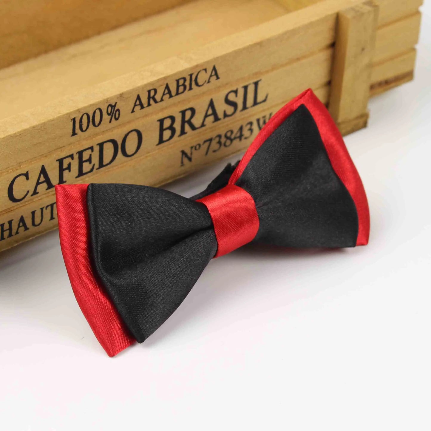 Classic Kid Suit Neckwear Baby Boy's Girls Fashion Solid Color Adjustable BowtiE Chlidren Two Tone Pet Dog Cat Bow Tie